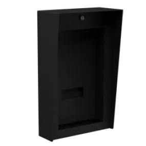 PEDESTAL PRO 1220HOU-BUT-01-CRS 12"x20" Mild Steel Housing, ButterflyMX 8" Recessed Video Intercom