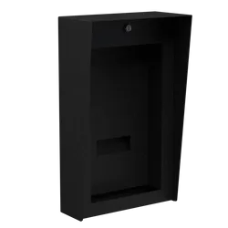 PEDESTAL PRO 1220HOU-BUT-01-CRS 12"x20" Mild Steel Housing, ButterflyMX 8" Recessed Video Intercom