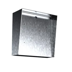 PEDESTAL PRO 1414HOU-VIKI-01-304 14" x 14" Square Stainless Steel VIKING ACCESSIBLE ENTRY SYSTEM