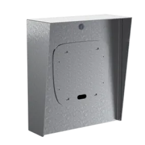 PEDESTAL PRO 1416HOU-BUT-01-304 14" x 16" Stainless Steel - ButterflyMX 12" Surface Video Intercom