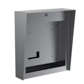 PEDESTAL PRO 1618HOU-BUT-01-304 16X18 Stainless Housing - ButterflyMX 11.6" Recessed Video Intercom
