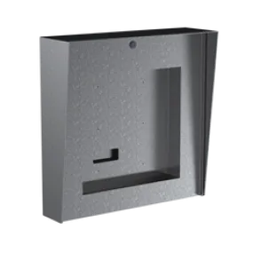 PEDESTAL PRO 2020HOU-BUT-01-304 20x20 Stainless Housing - ButterflyMX 12" Recessed Video Intercom