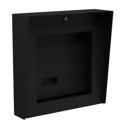 PEDESTAL PRO 2020HOU-BUT-01-CRS 20"x20" Mild Steel Housing, ButterflyMX 12" Recessed Video Intercom