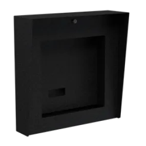 PEDESTAL PRO 2020HOU-BUT-01-CRS 20"x20" Mild Steel Housing, ButterflyMX 12" Recessed Video Intercom
