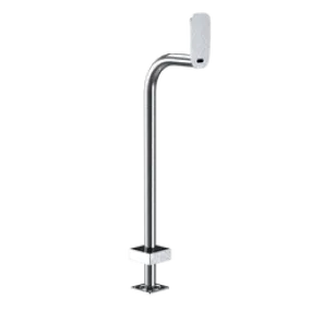 PEDESTAL PRO 22PE1-BUT-01-304 42" Stainless Pedestal - ButterflyMX 8" Surface Video Intercom
