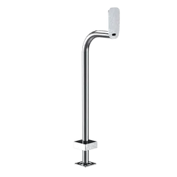 PEDESTAL PRO 22PE1-BUT-01-304 42" Stainless Pedestal - ButterflyMX 8" Surface Video Intercom