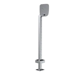 PEDESTAL PRO  22PE1-BUT-04-304 44" Stainless Pedestal - ButterflyMX 12" Surface Video Intercom