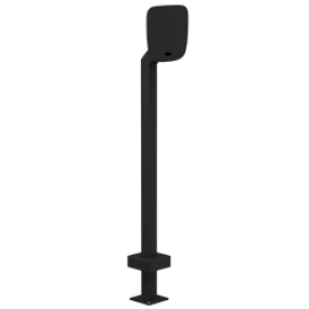 PEDESTAL PRO 22PE1-BUT-04-CRS 44" Steel Pedestal - ButterflyMX 12" Surface Video Intercom
