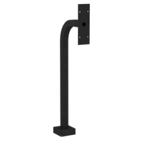 PEDESTAL PRO 22PE1-DOOR-02-CRS 36" Steel Gooseneck Pedestal - DoorBird 2101KV