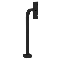 PEDESTAL PRO 22PE1-DOOR-02-CRS 36" Steel Gooseneck Pedestal - DoorBird 2101KV
