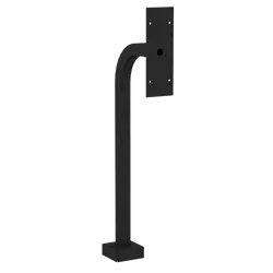 PEDESTAL PRO 22PE1-DOOR-04-CRS 36" Steel Gooseneck Pedestal - DoorBird D21DKV