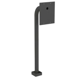PEDESTAL PRO 22PE1-XLG-001-CRS 48" Steel Gooseneck Pedestal - LittleBird/GateHawk