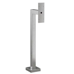 PEDESTAL PRO 33PE1-DOOR-04-304 45" Stainless Gooseneck Pedestal - DoorBird D21DKV