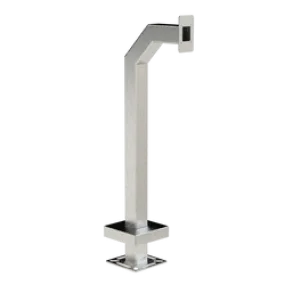 PEDESTAL PRO 33PE1-PDK-03-304 42" Stainless Gooseneck Pedestal - Surface Mount RDRQR