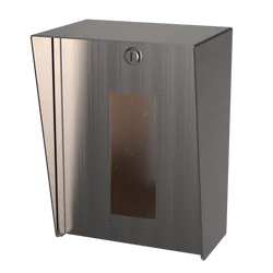 PEDESTAL PRO 811HOU-AXIS-04-304 8x11 Stainless Housing - Axis A8105-E Flush Mount