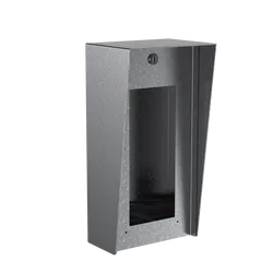 PEDESTAL  PRO 816HOU-ZENI-01-304 8x16 Stainless Housing - Zenitel TFIX, TFIE, EAPII, EAPFX Intercoms