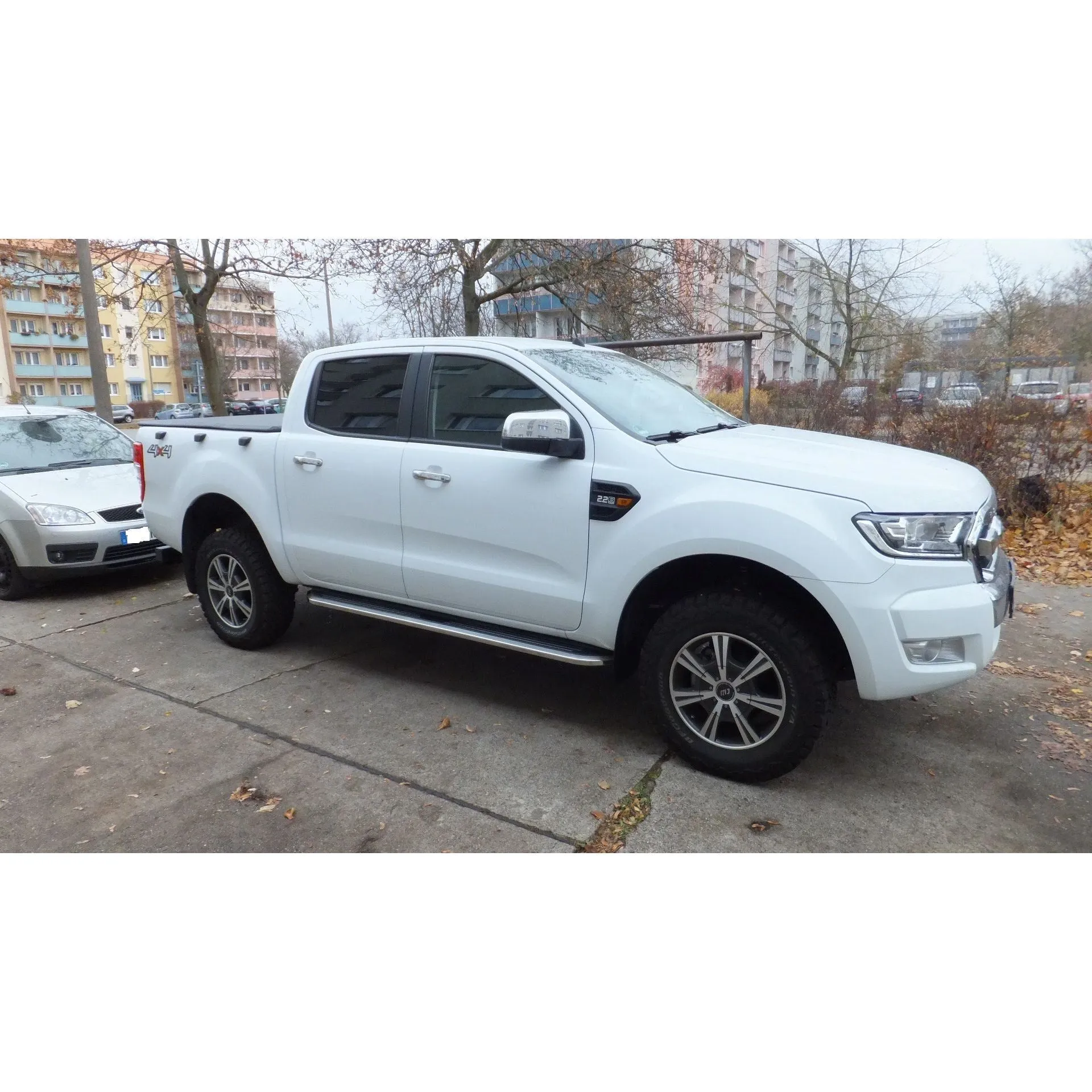 Premier Side Steps Running Boards for Ford Ranger 2012-2022 MK3 T6 (P375) DC