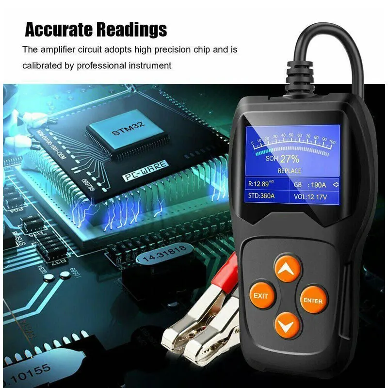 Professional KW600 Car Battery Tester Tool-NG-127