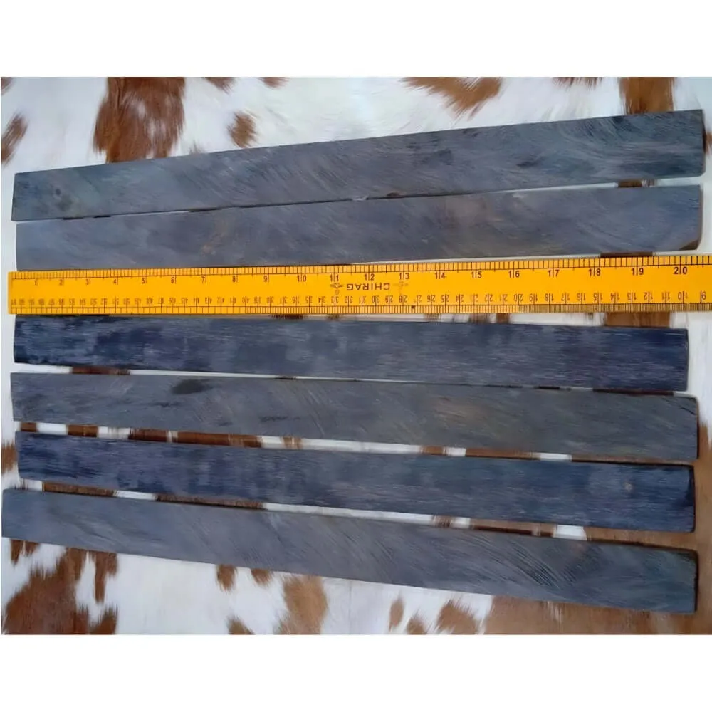 Provides rare Length 50-65cm of buffalo horn strips/slices used in making horn bows