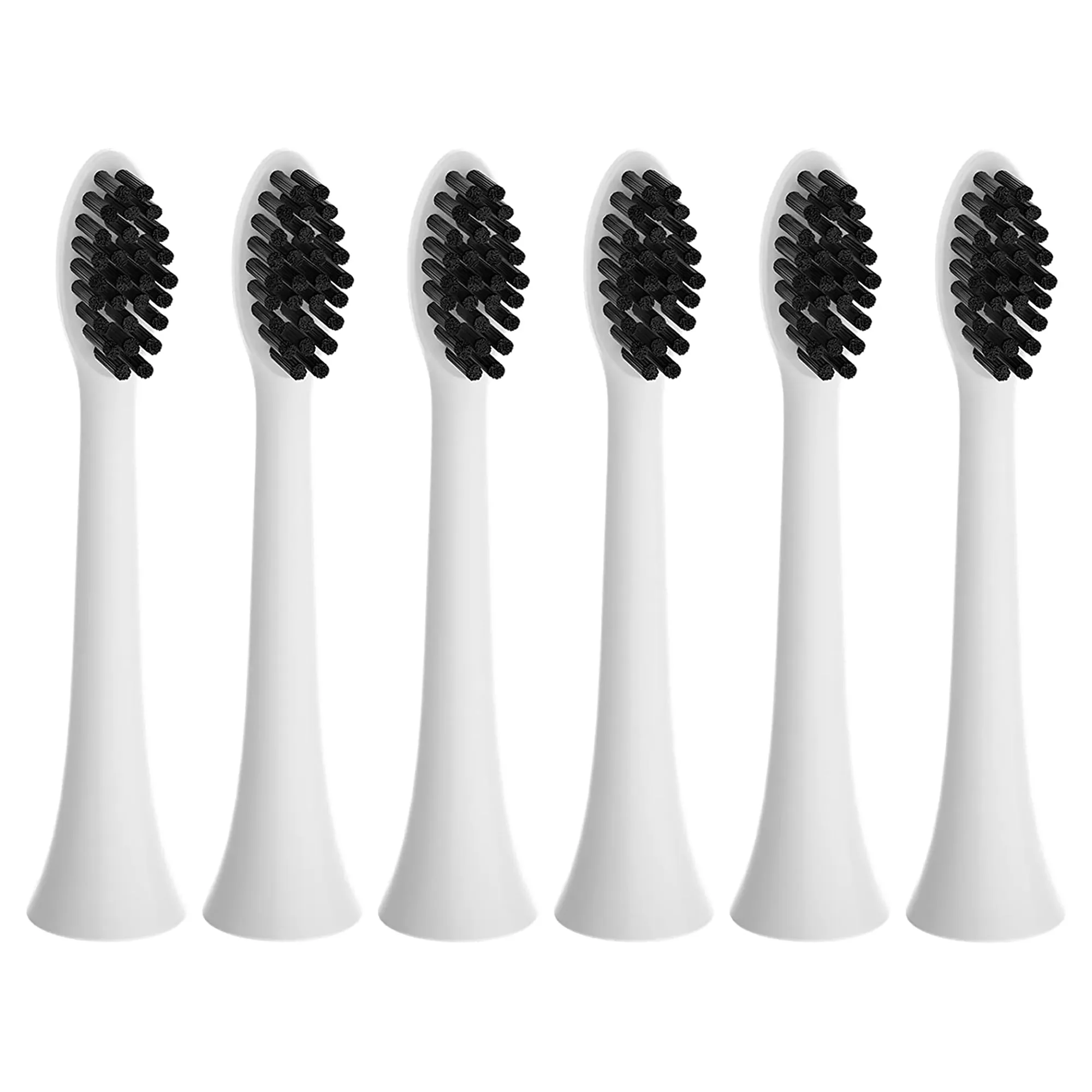Pursonic Charcoal Infused Replacement Toothbrush Heads, Compatible with Philips Sonicare Handles - Pack