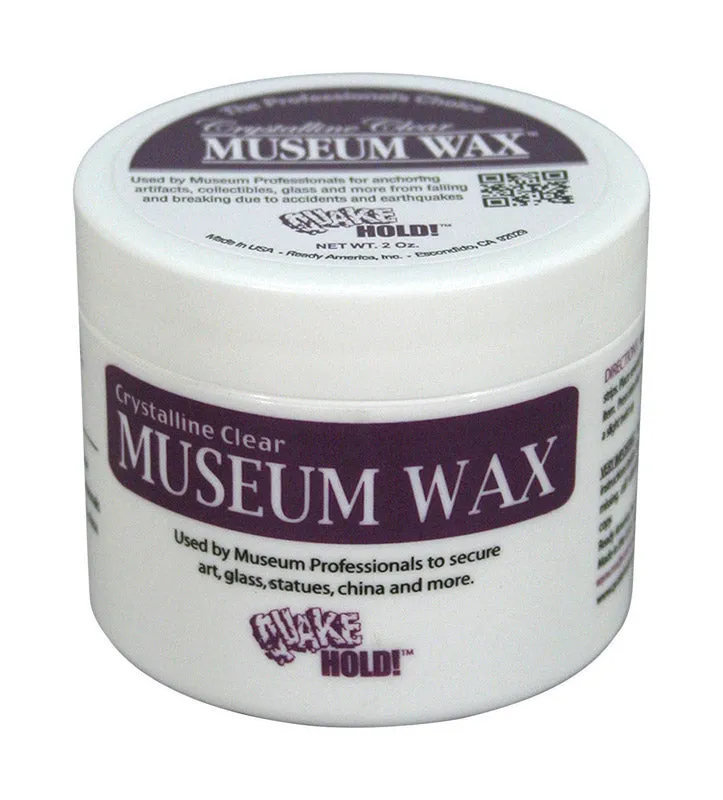 Quake Hold Ready America Mirror Clear Removable Museum Wax 2 lb 1 pk