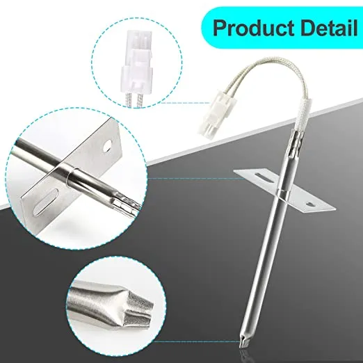 Range Oven Temperature Sensor Probe DG32-00002B - Exact for Samsung and LG Oven Parts # EBG61305805 DG32-00002A 6322B62214A PS4240743 PS11732697 (1 Year Warranty)