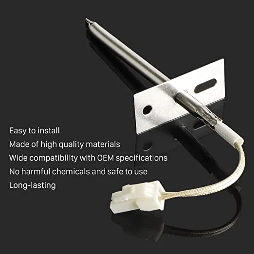 Range Oven Temperature Sensor Probe DG32-00002B - Exact for Samsung and LG Oven Parts # EBG61305805 DG32-00002A 6322B62214A PS4240743 PS11732697 (1 Year Warranty)