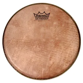 Remo Skyndeep Clear Tone R Series Doumbek Head 10"x1/2" - Fish Skin Graphic