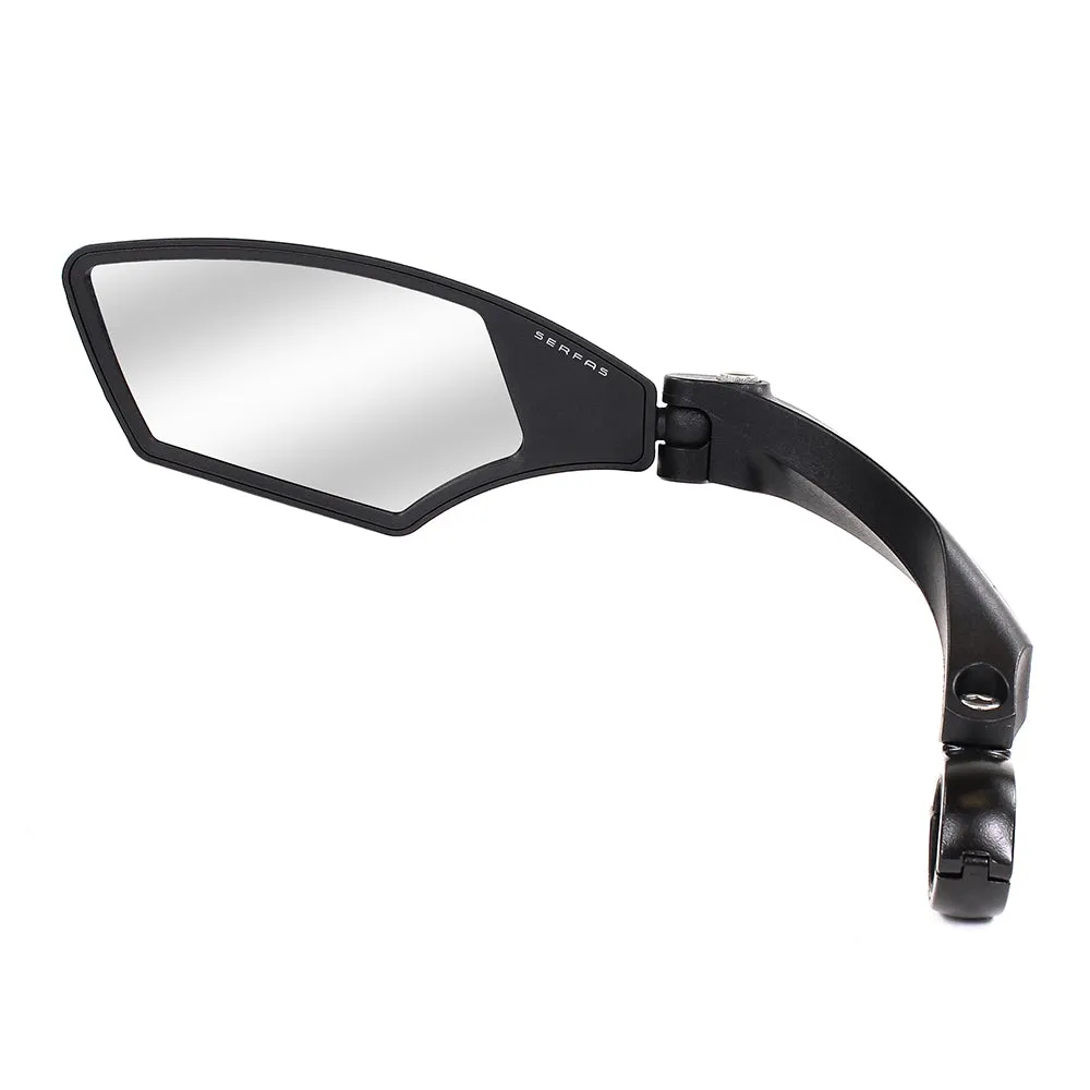 Serfas Nylon Fiber Heavy Duty Handlebar Bicycle Mirror -Live4bikes