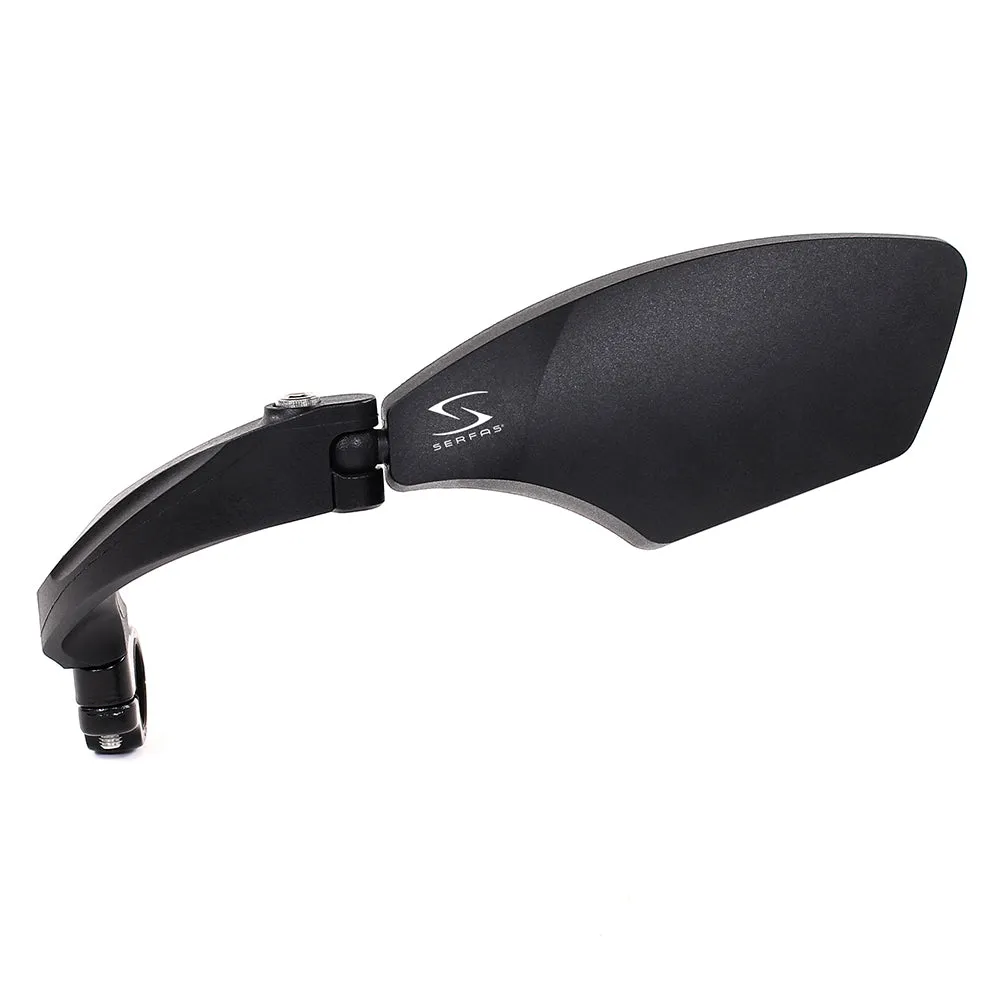 Serfas Nylon Fiber Heavy Duty Handlebar Bicycle Mirror -Live4bikes