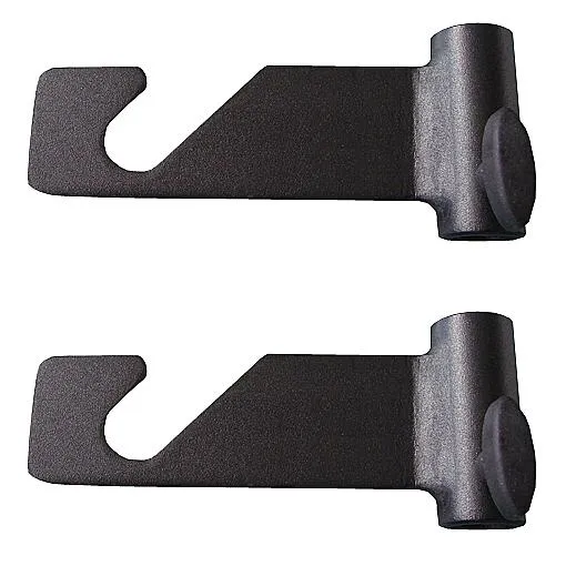 Set of 2 Single Expan Hooks with 5/8" Spigot Light Stand Mount Receiver