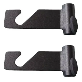 Set of 2 Single Expan Hooks with 5/8" Spigot Light Stand Mount Receiver