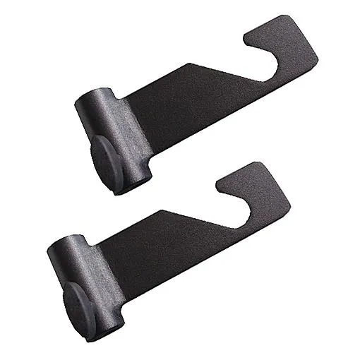 Set of 2 Single Expan Hooks with 5/8" Spigot Light Stand Mount Receiver