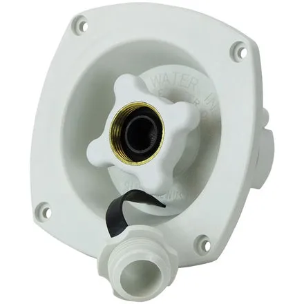 SHURFLO FRESH WATER INLET - PRESSURE REDUCERS - RECESSED -65PSI