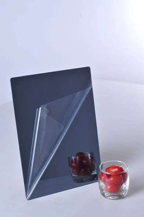 Silver Mirror Sheet, 12x12 Inches (30x30 cm), Large 60x60 cm Reflective Surface for Decorative and Functional Use