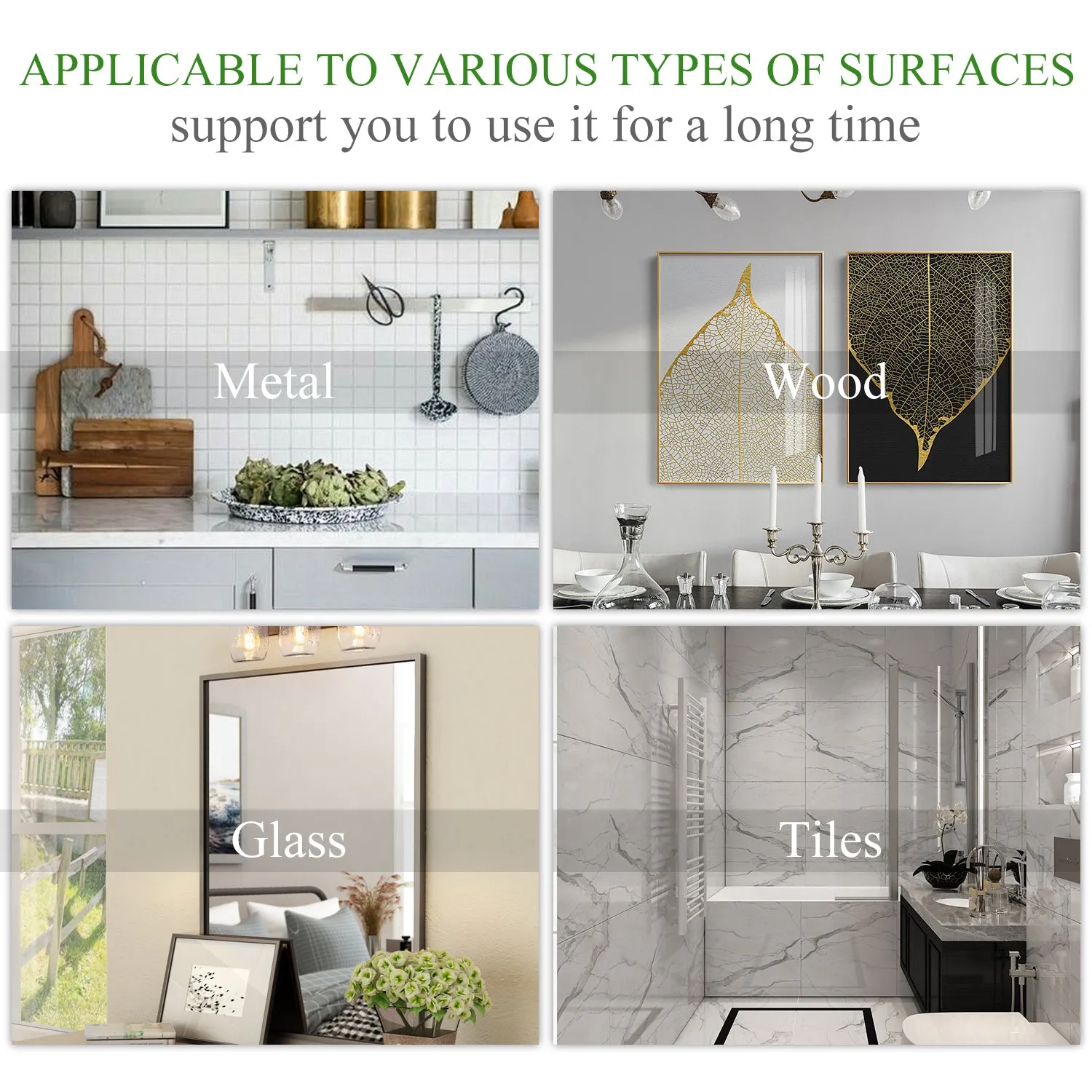 Silver Peel and Stick Aluminum Tile Edge Trim
