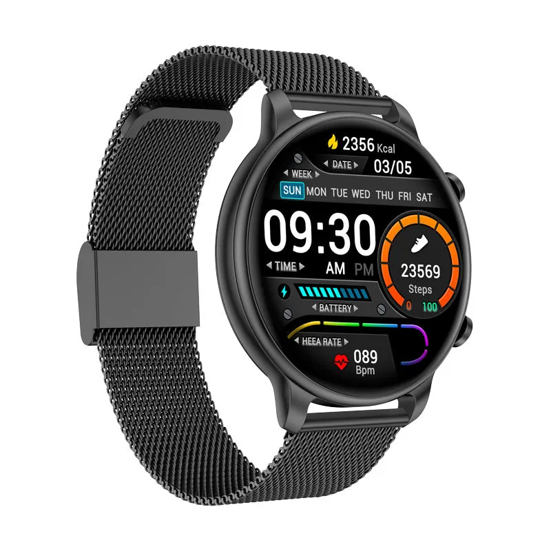 Smart Watch 360 Full HD Screen Business Couple Sports Watch Bracelet Bluetooth Calling