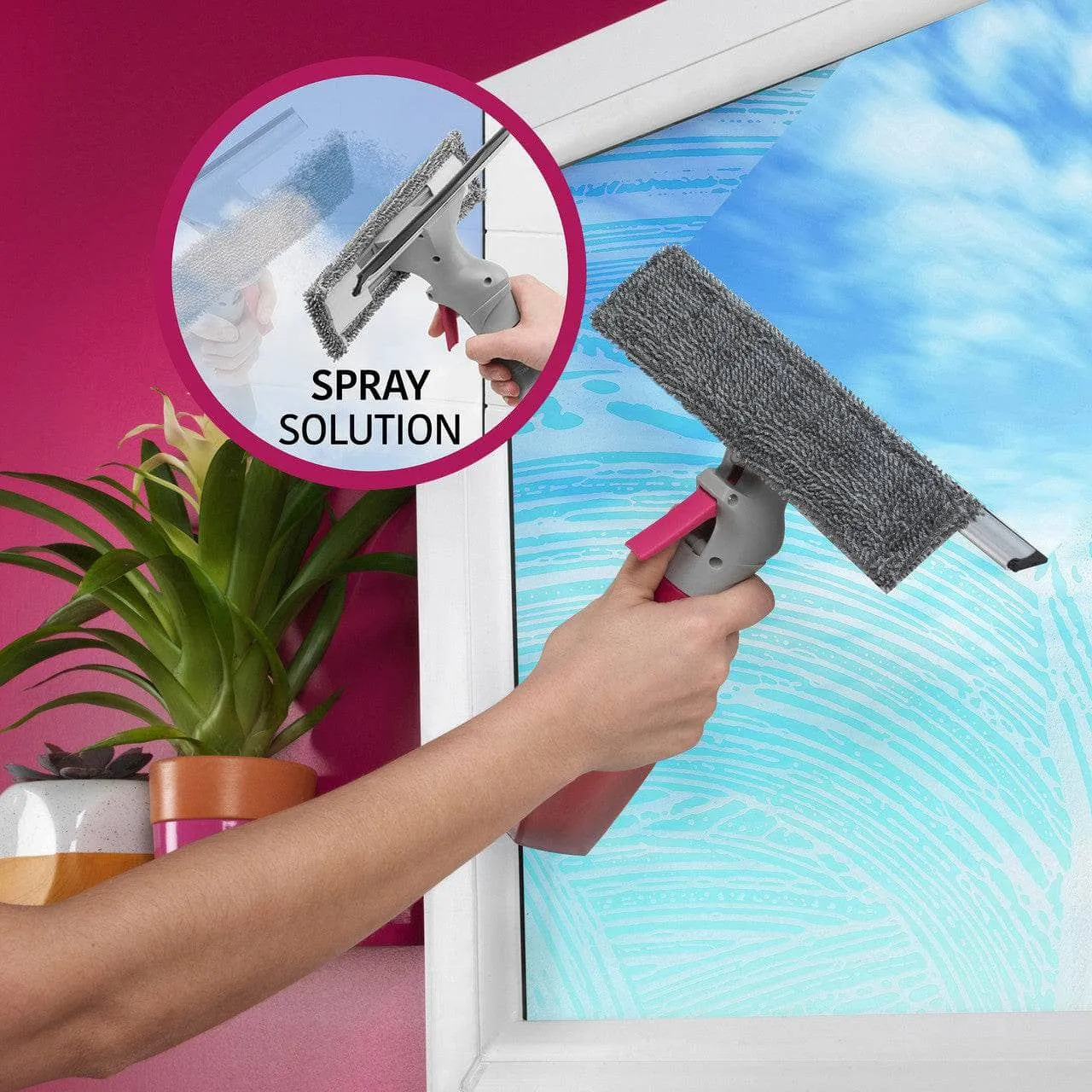 Spray Window Wiper