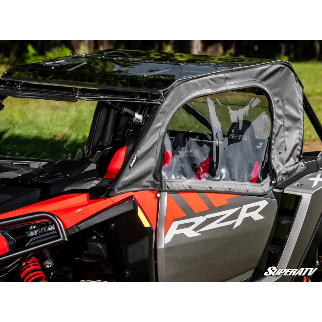 SuperATV Polaris RZR XP Primal Soft Cab Enclosure Upper Doors