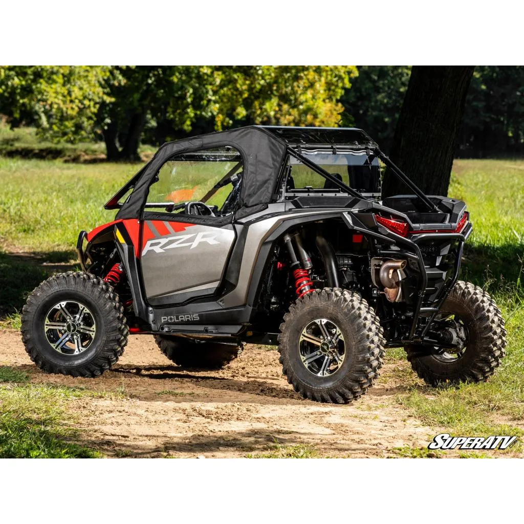 SuperATV Polaris RZR XP Primal Soft Cab Enclosure Upper Doors