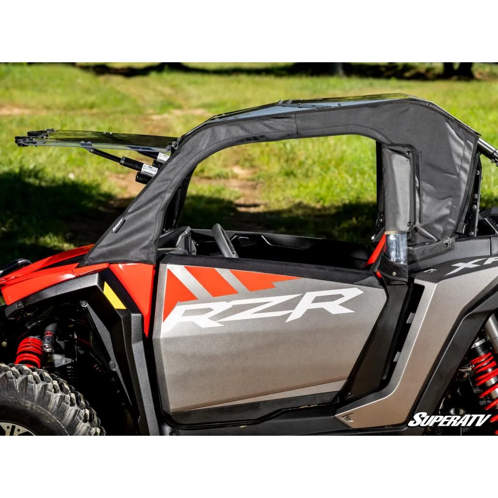 SuperATV Polaris RZR XP Primal Soft Cab Enclosure Upper Doors