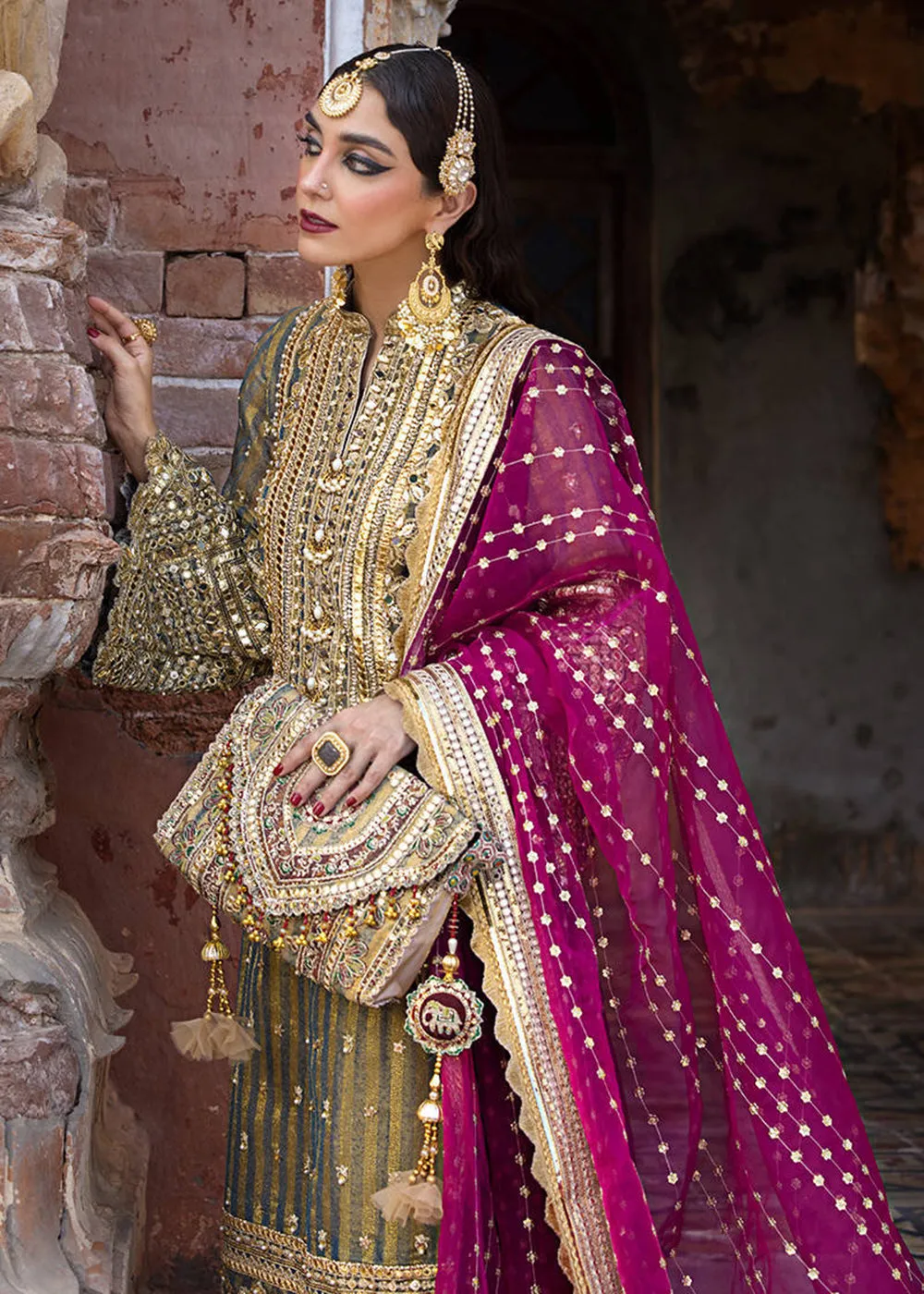 Talpur Dynasty '23 - Unstitched Festive Vol. IV by MNR - NAWAB SAHIBA