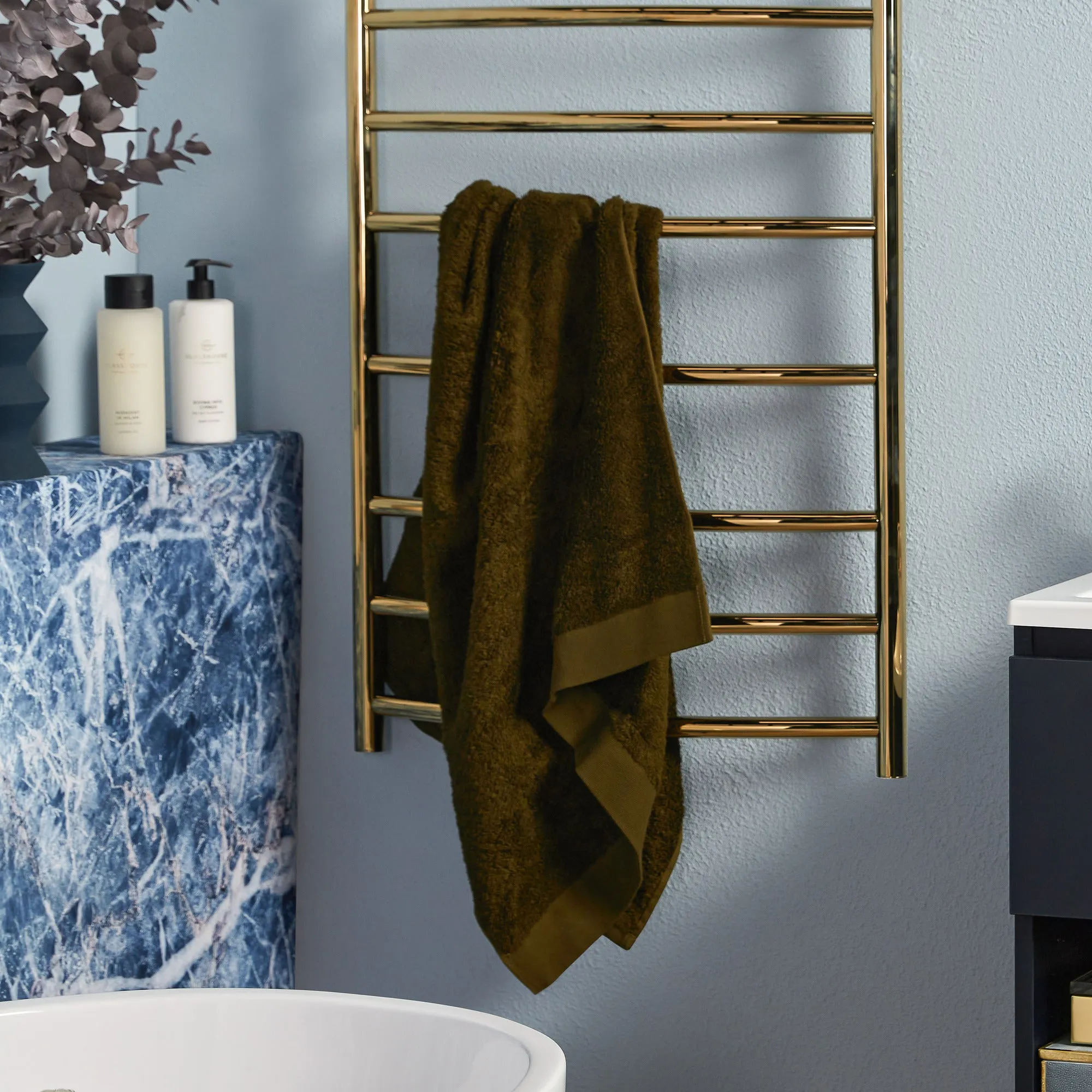 Tate Round Frameless Wall Mirror