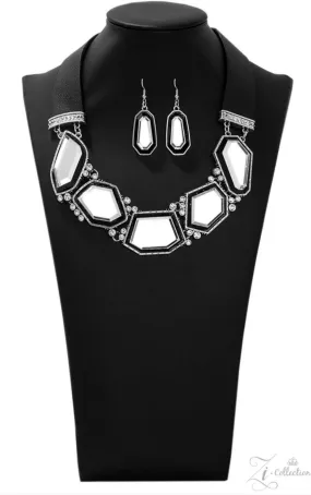 The Rivalry 2019 - Paparazzi Exclusive  Zi Collection  Necklace and Matching earrings  - Paparazzi  Accessories