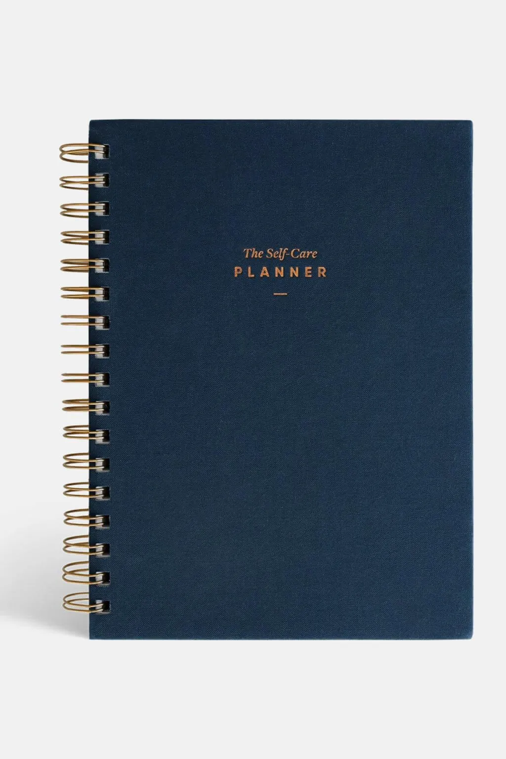 The Self Care Planner, Weekly Edition, Navy Blue Linen