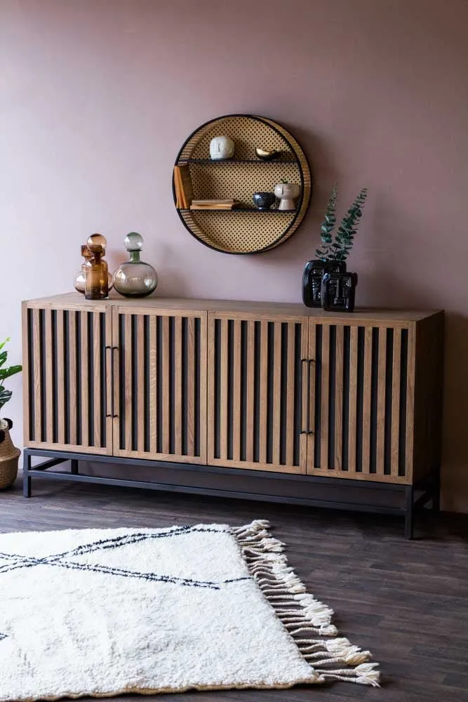Timber Strips Sideboard