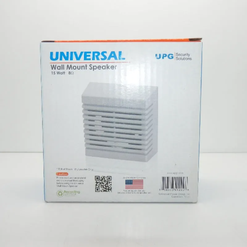 Universal Power Group 15 Watt Wall Mount Speaker SP36 D1299