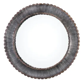 Uttermost's Tanaina Silver Round Mirror