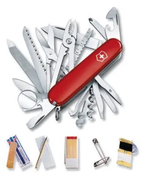 Victorinox Swiss Army SwissChamp S.O.S. Set - SwissChamp Knife with Tools