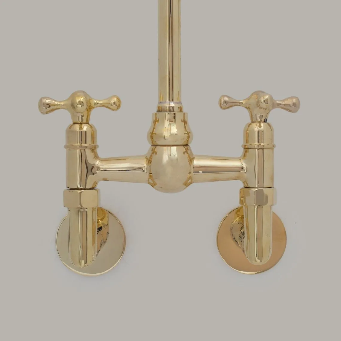 Wall Mount Bridge Faucet, Wall-Mount Sink Faucet, Wall Kitchen Faucet